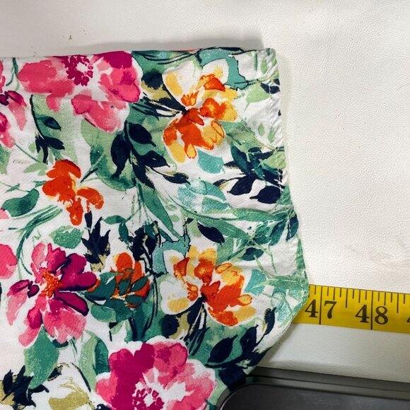 Savanna Jane Life of the Party Jumpsuit Womens 1X‎ Floral Strapless Lightweight - Picture 11 of 11